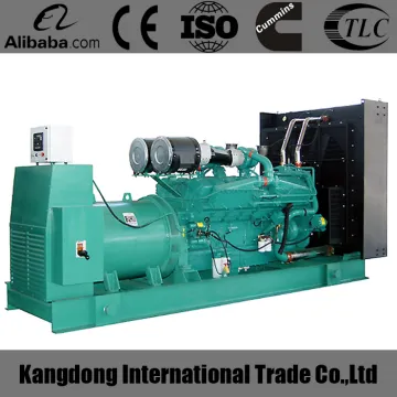 Diesel silent electric generator set