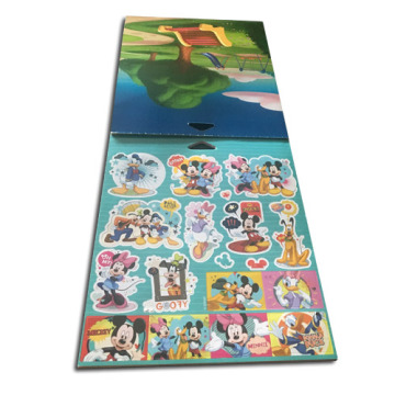 Impressão da etiqueta dos desenhos animados da Disney Cartoon
