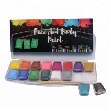 Amazon Toksik Olmayan FDA CE Yüz ve Vücut Boyası