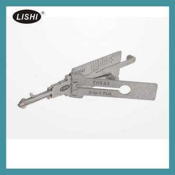 2 In 1 Lishi Toy43 Auto Locksmith Tools Auto Pick And Decoder For Toyota