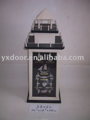 Nautical Wooden Lighthouse(58020)