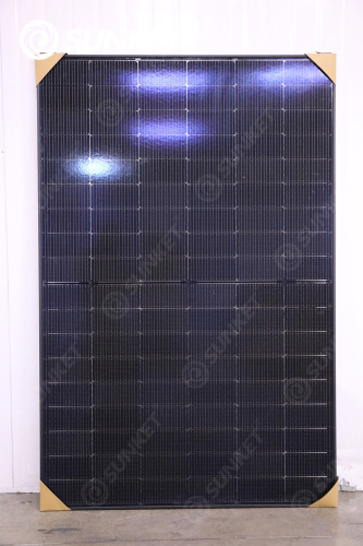 TopCon Solar Panel 420W 430W 16BB 2 Γυαλί Όλος ο μαύρος πίνακας