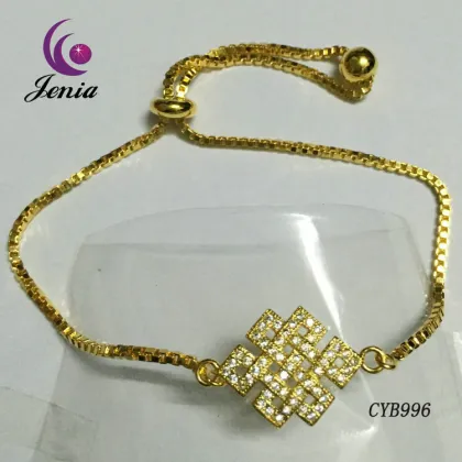 Jenia Wholesale Gemstone Copper Jewelry Bracelets Woman Fashion Jewelry Bracelet