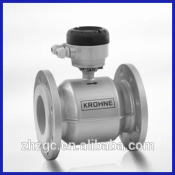 wastewater flowmeter krohne OPTIFLUX 2000 with Large diameter range