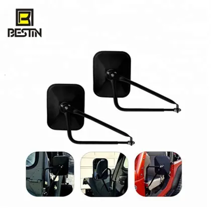 Quick Release Car Side Mirrors - TJ JK JL 97-17 Rearview Mirrors