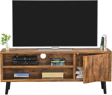 2-Tier TV Console Stand Storage