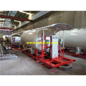 10000 Lít 5ton Propane Skid gắn trên cây