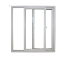 Premium White PVC Impact Resistant Sliding Window