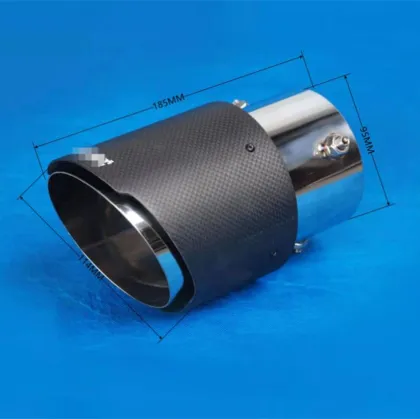 Yoshimura M Sport Carbon Fiber Exhaust Tip for AK Cover - Off-Road Vehicle Modification