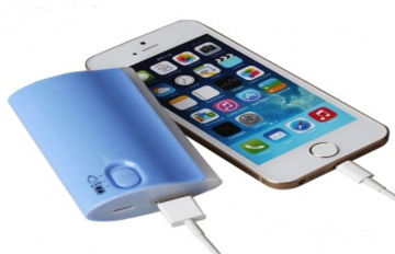 Rechargeable Inbuilt Micro Usb Cable 18650 Power Bank With Led Power Indicate