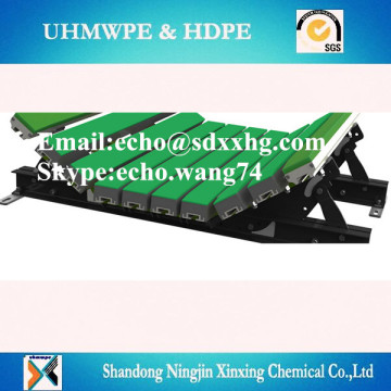 high efficiency conveyor belt impact bar,impact bed for belt conveyor,UHMWPE impact bed bar