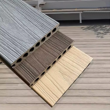Waterproof Eco-Friendly Composite Decking for Outdoor Floors and Exterior Decoration