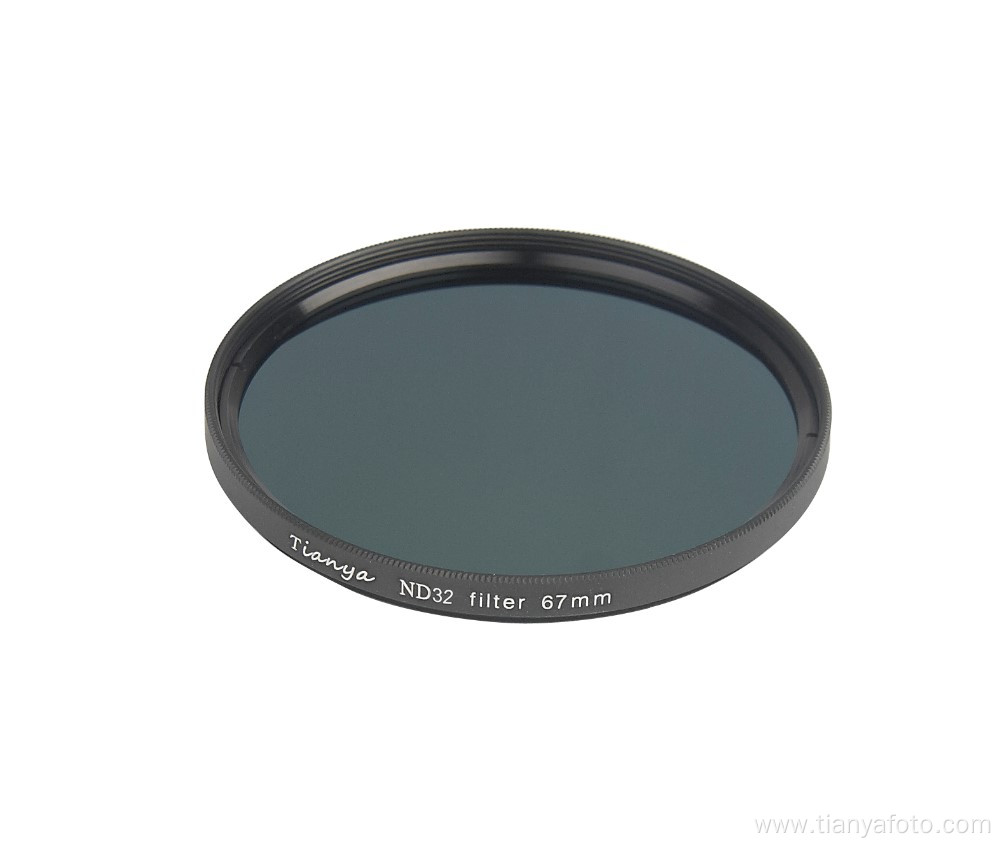 Neutral Density optical glass ND32 filter for camera