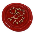 Uniek Design zelfklevende Wax Seal etiketten