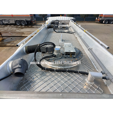 JAC (GALLOP) 6X2 20,000liters Stainless Steel Fuel Tank Truck