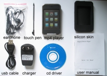 The hottest 2.8 inch MP4 player with touch screen M4281