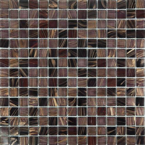 Gold line Grape purple luxury glass mosaic tlies