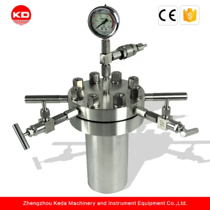 High Temperature Teflon Coated Hydrothermal Reactors