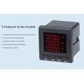 Digital LED single-phase voltmeter