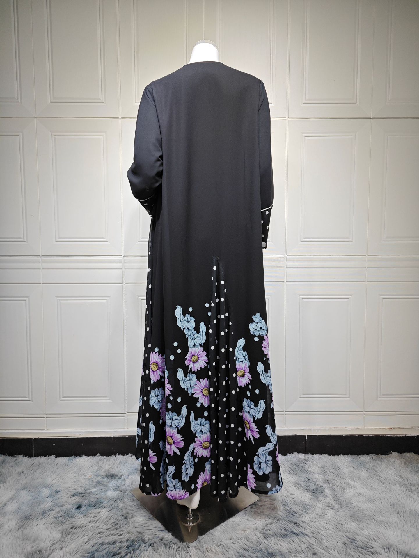 Floral Abaya Hijab Set MQ293 (5)