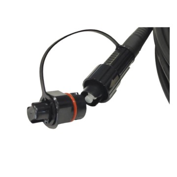 Waterproof Connector for SC APC LSZH Outdoor Drop Cable Fiber Patch Cord
