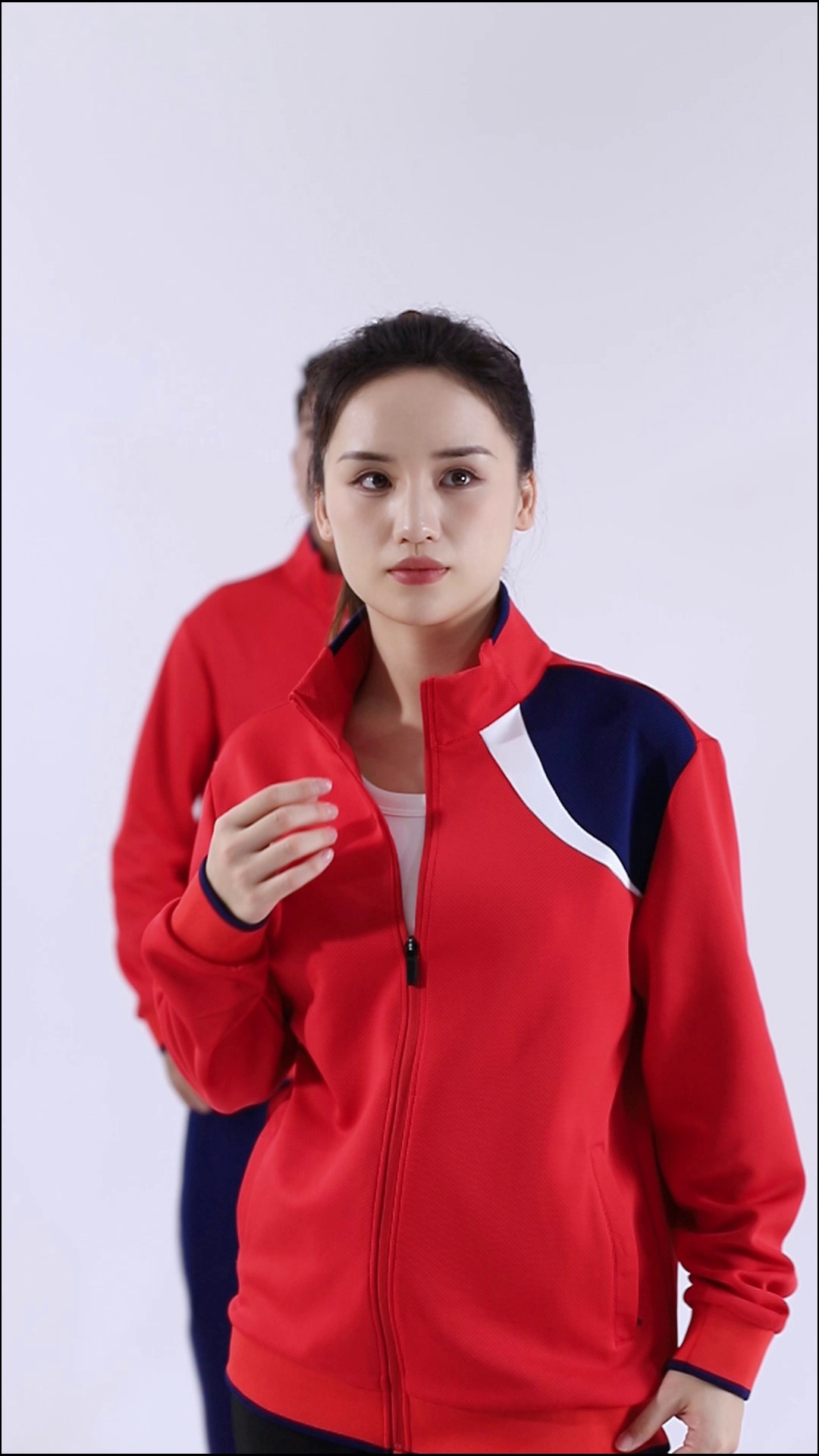 Custom Logo Fitness Training Sweatsuit Set