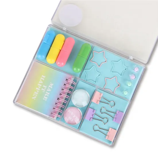 Customized Kawaii Pastel Stationery Set: Perfect Back to School Gift for Kids