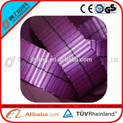 qingyuan webbing lifting sling polyester lifting belt