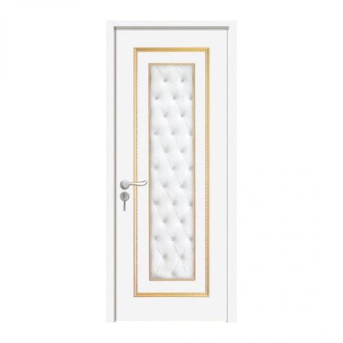 Mais recente estilo branco portas de madeira sólida