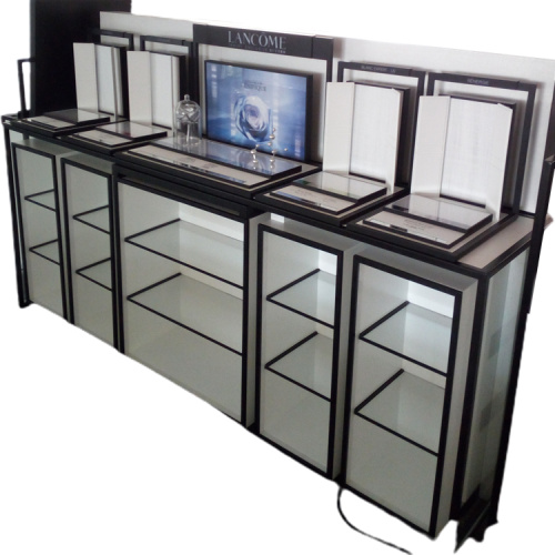 Custom Modern Shop Cosmetic Gondel Regal Rack-1