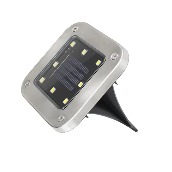Waterproof IP65 Square Shape 8 LED Lawn Underground Decorative Lamp