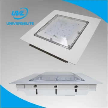 IP65 waterproof led canopy gas station light recessed lighting UL certification retrofit led canopy light