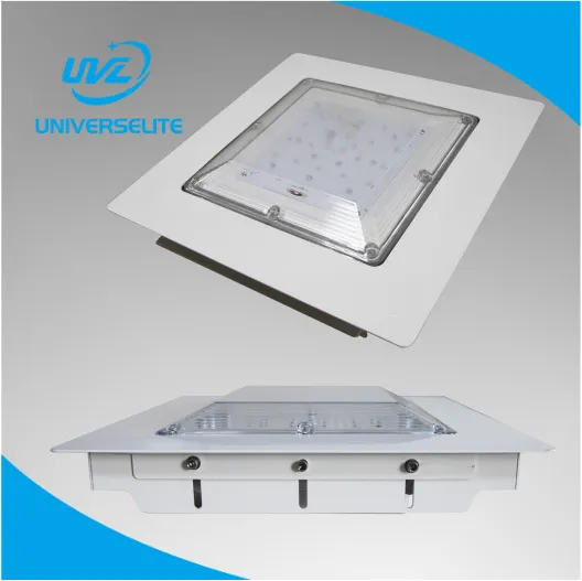 IP65 waterproof led canopy gas station light recessed lighting UL certification retrofit led canopy light