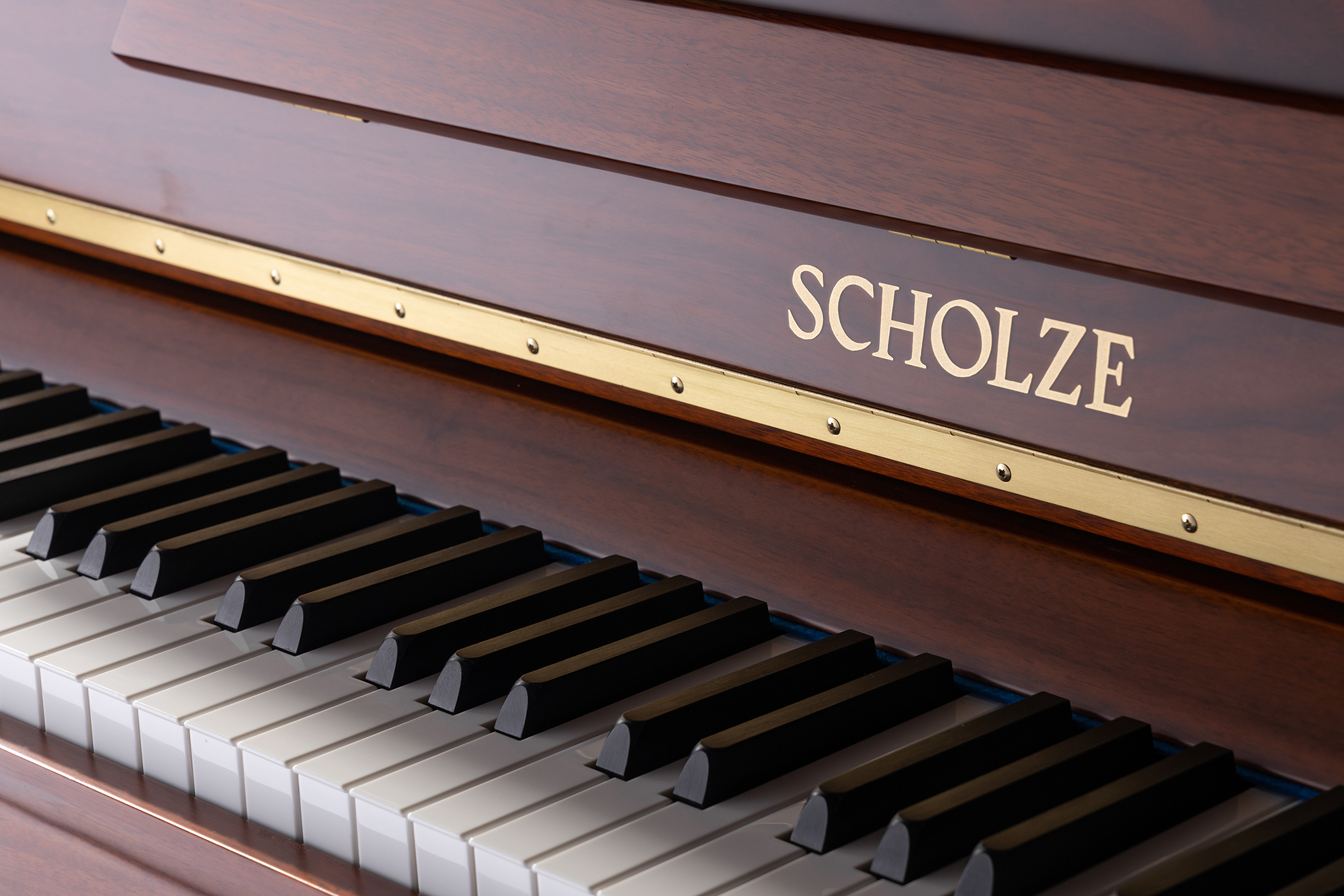 Petrof · Scholze NS-3H Upright Piano Walnut Matte Music Pagtuturo 123cm European Petrof Craft Professional Acoustic Piano