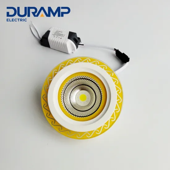 Double Color Glass COB LED Downlight