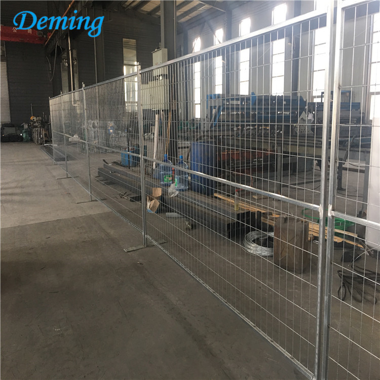 hot dip galvanized temporary fencing for safety protection
