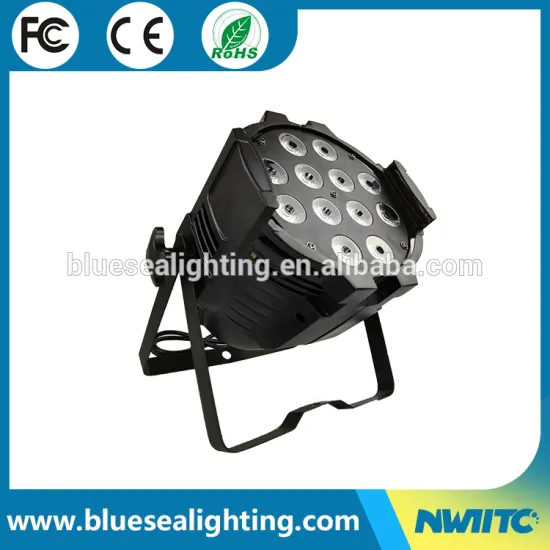 Factory price stage wash 12 x 15w rgbwa 5in1 led par light