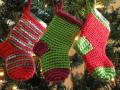 Kleur Christmas Stocking decoratie of Gift Card houder