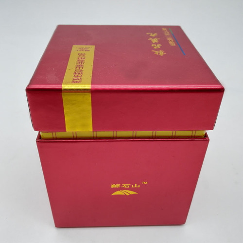 Custom Top And Bottom Paper Box For Tea