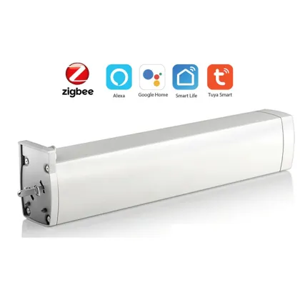 Zigbee Smart Tuya Remote Control Curtain Motor Compatible with Alexa and Google Home