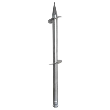 Hot dip galvanized steel pipe pile/ground screw