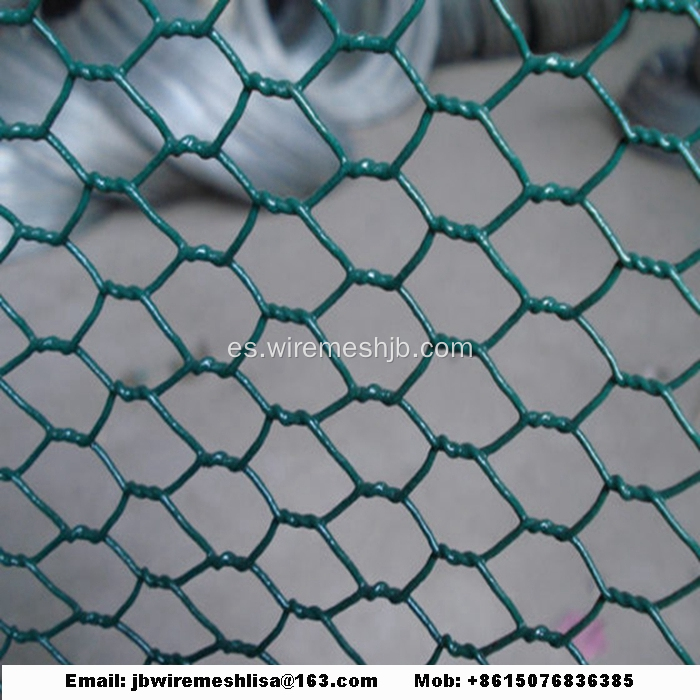 Red de alambre hexagonal galvanizada