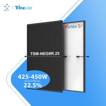 Trina Vertex S+ Solar Panels: High Efficiency Mono Half Cell PV Solar Modules in All Black Design
