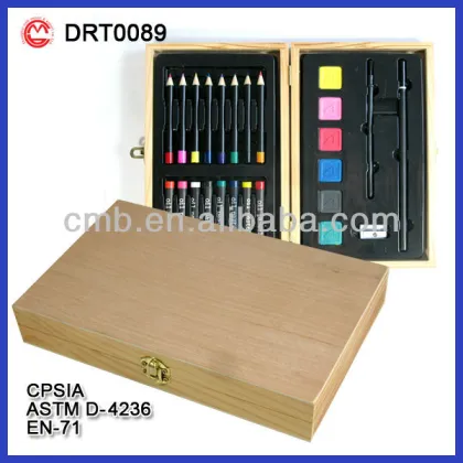 WOODEN PAINT SET