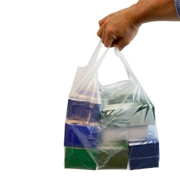 Bolsa de embalaje de Poly, bolsa de plastico Extra grande y resistente con Logo