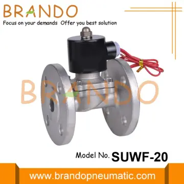 SUWF-20 3/4'' Flange Type Stainless Steel Solenoid Valve