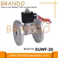 SUWF-20 3/4 &#39;&#39; Válvula Solenóide de Aço Inoxidável Tipo Flange