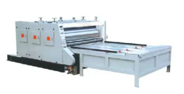 JY Flexo ink corrugated paper board printing grooving machine