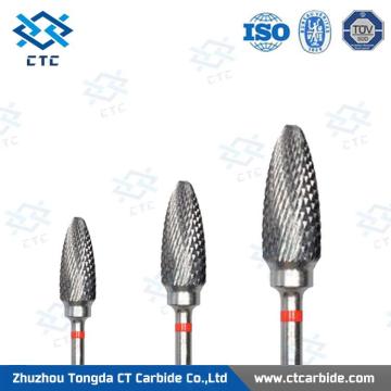 Manufacturer of zhuzhou rotary burs cemented with high quality