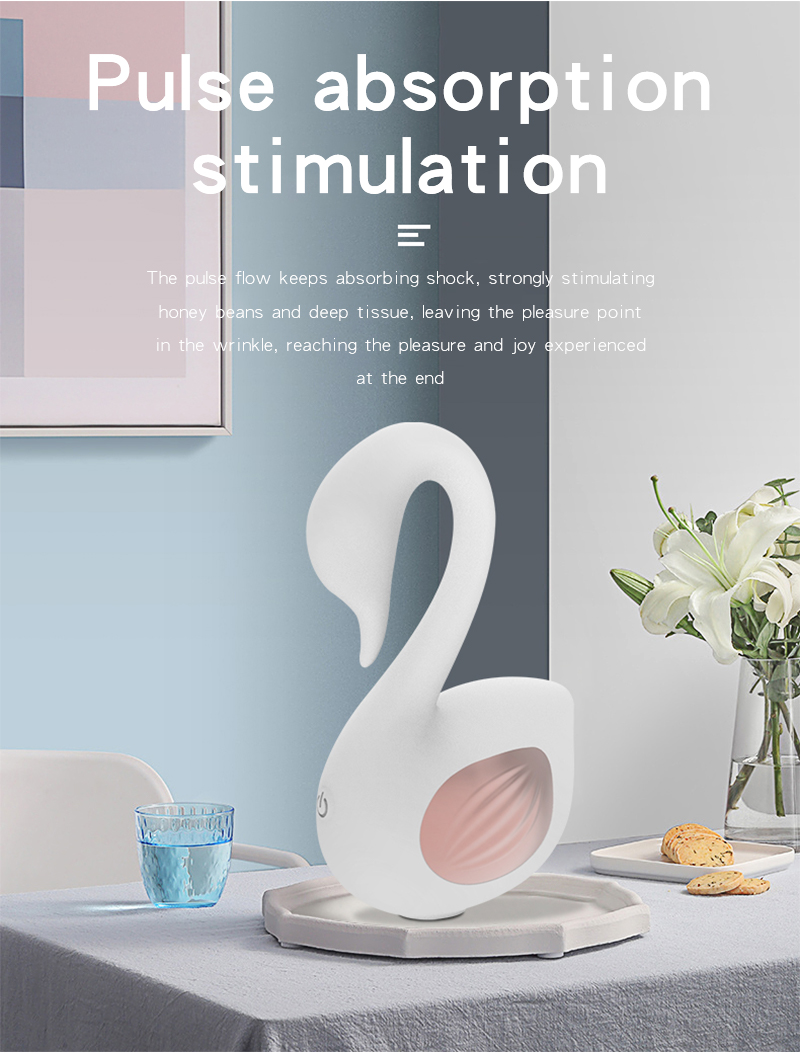 Small Swan Style Vibrator for Women